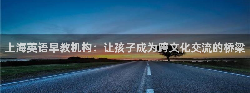 威九国际网站进入产品分类：上海英语早教机构：让孩子成为跨文化交流的桥梁