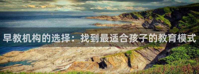威九国际78mb下：早教机构的选择：找到最适合孩子的教育模式