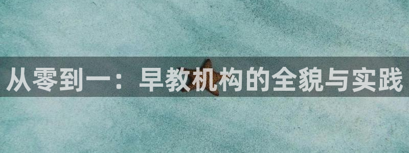 威九国际网站入口官网首页：从零到一：早教机构的全貌与实践