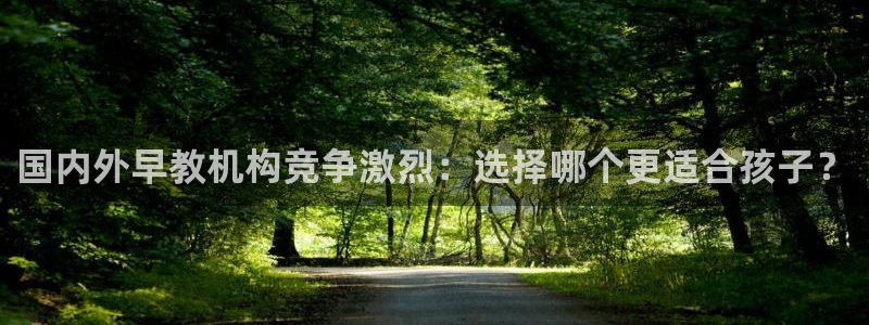 威九国际66m66m电影：国内外早教机构竞争激烈：选择哪个更适合孩子？