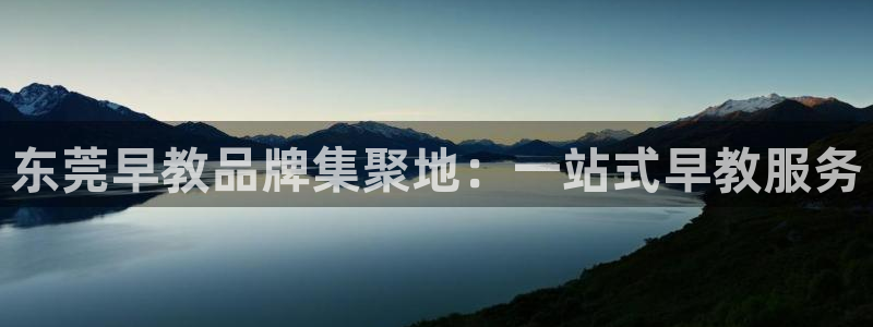威九国际免费版：东莞早教品牌集聚地：一站式早教服务
