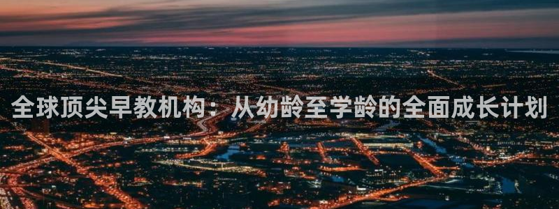 威九国际替好友去：全球顶尖早教机构：从幼龄至学龄的全面成长计划