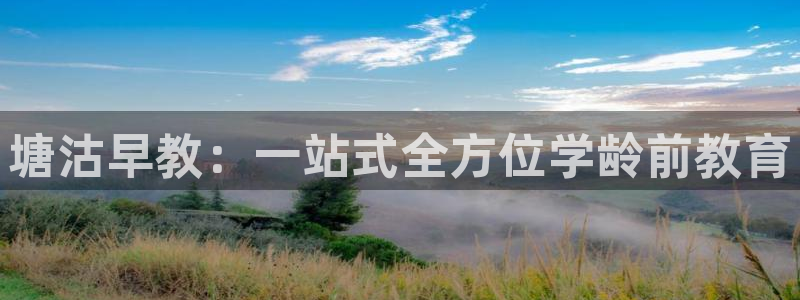 威九国际的网站入口在哪里:塘沽早教:一站式全方位学龄前教育