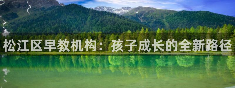 威九国际旗下艺人：松江区早教机构：孩子成长的全新路径