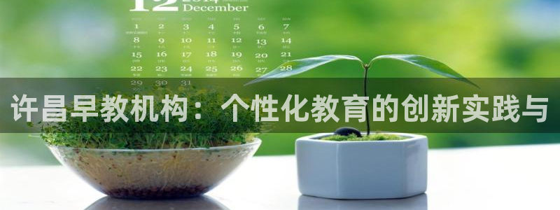 威九国际新：许昌早教机构：个性化教育的创新实践与